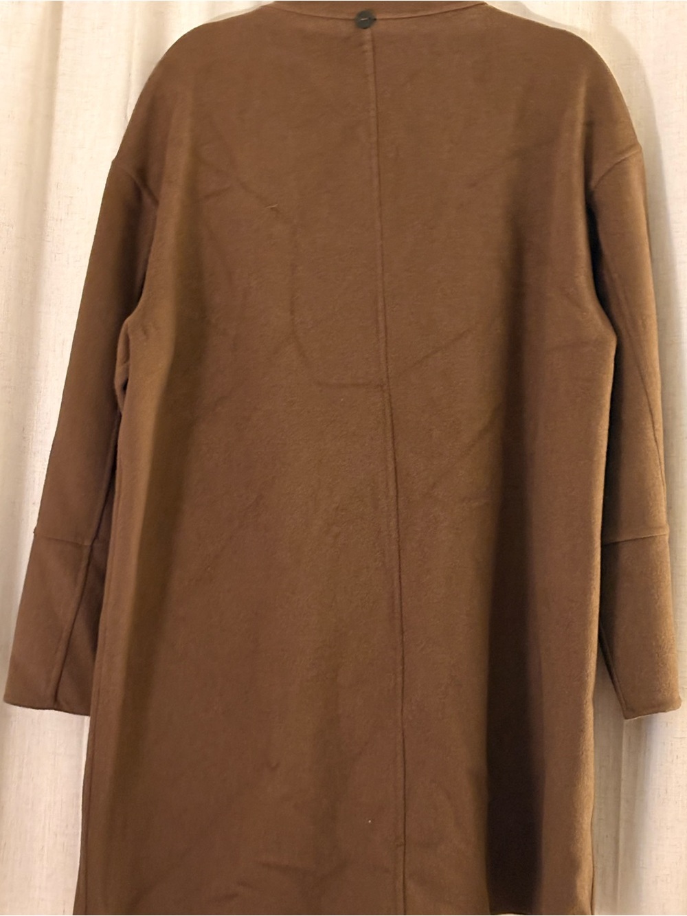 Nwt-Zara-Wool Collection-Zip Front Coat - Picture 3 of 6